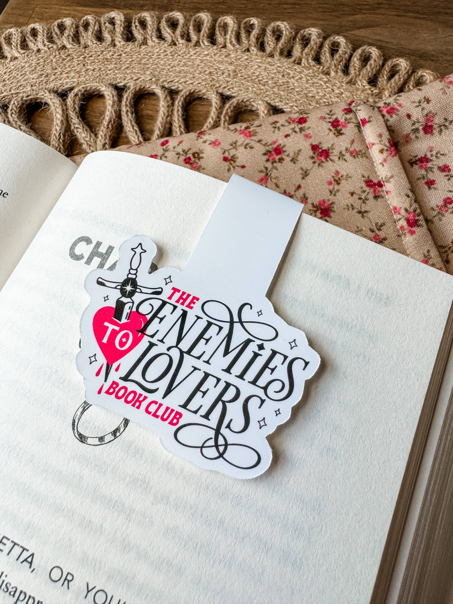Enemies to Lovers Magnetic Bookmark