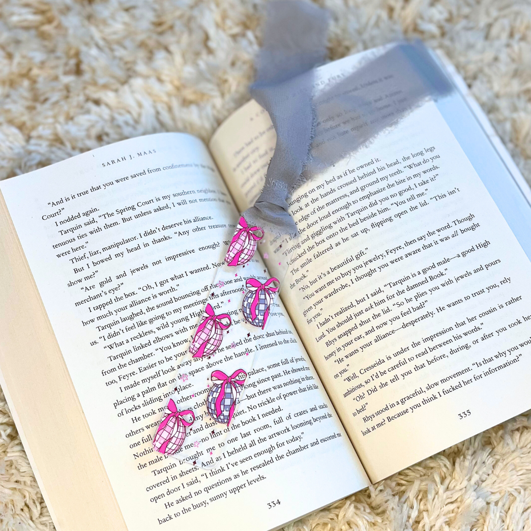 Discoball Acrylic Bookmark