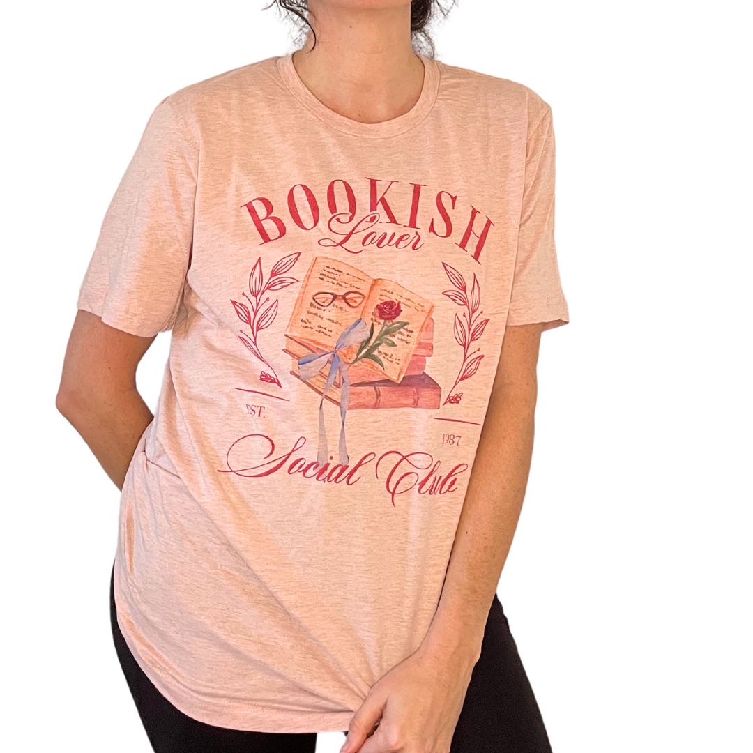 Bookish Lovers Social Club Tshirt