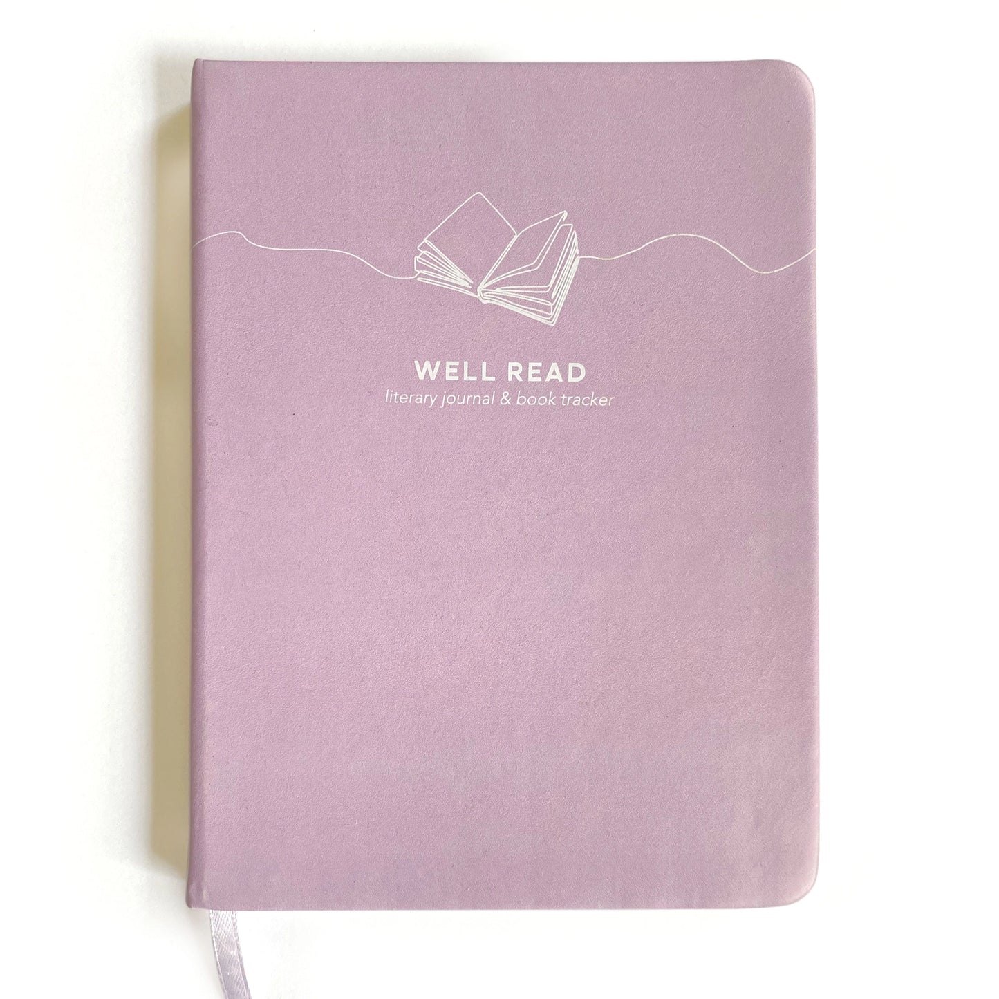 Well Read Reading Journal in Lavender