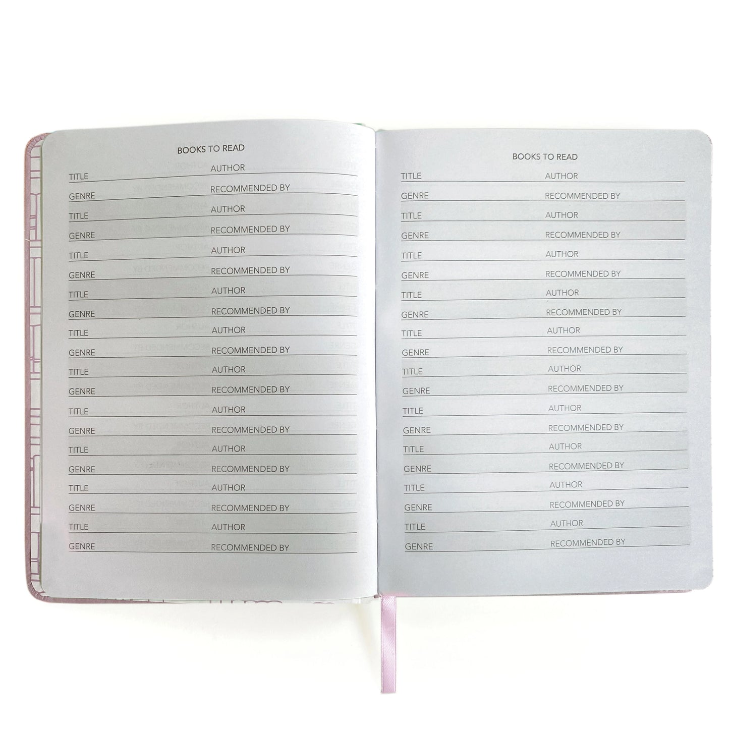 Well Read Reading Journal in Lavender