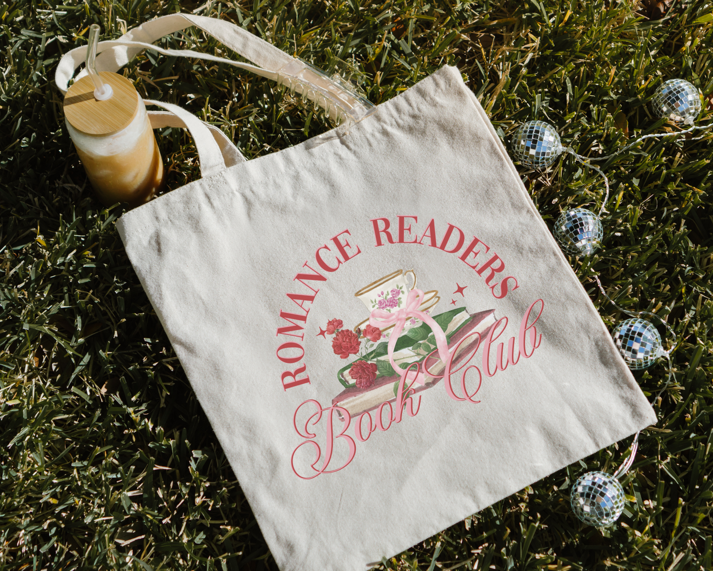 Romance Reader Book Club Canvas Tote Bag