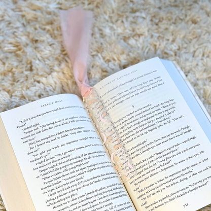 Celestial Moon Acrylic Bookmark