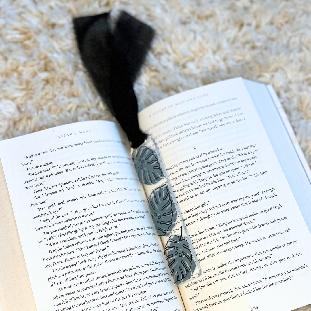 Plant Lady Acrylic Bookmark