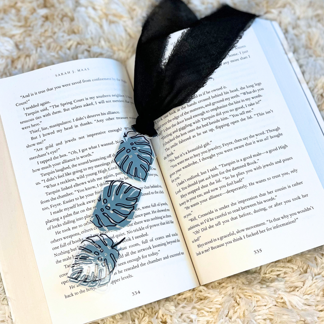Plant Lady Acrylic Bookmark