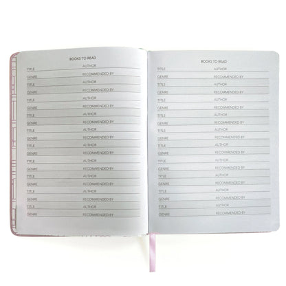 Well Read Reading Journal in Lavender