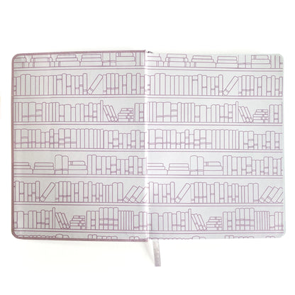 Well Read Reading Journal in Lavender