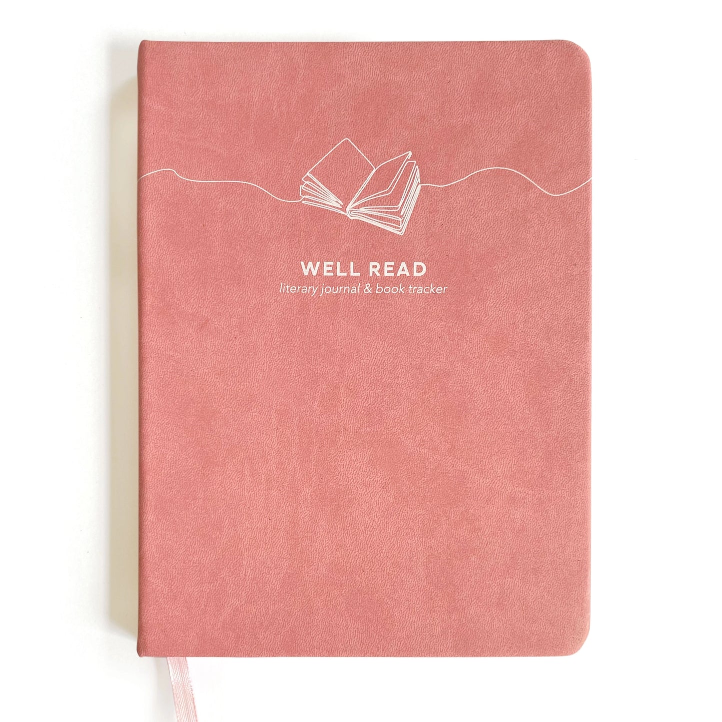 Well Read Reading Journal in Pink