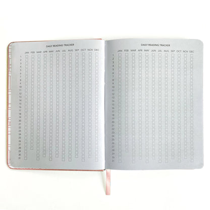 Well Read Reading Journal in Pink