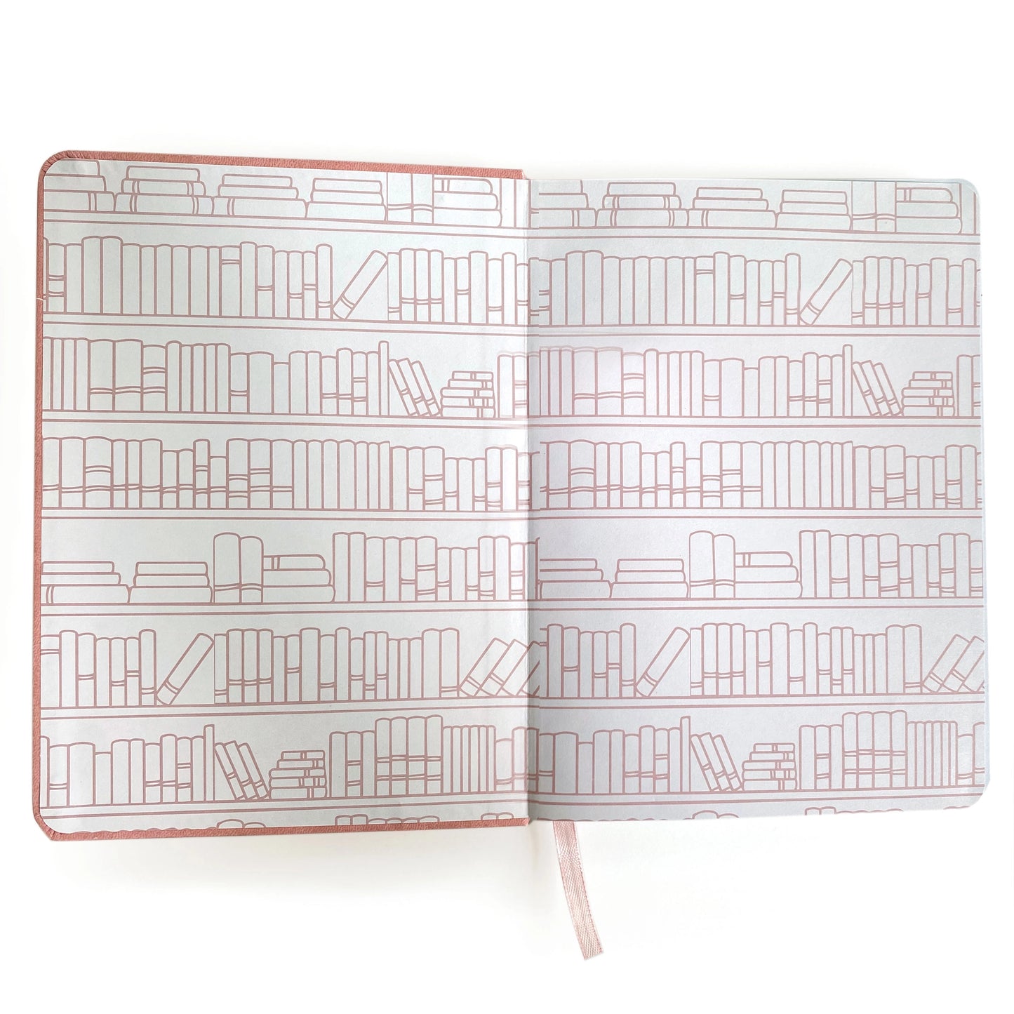 Well Read Reading Journal in Pink