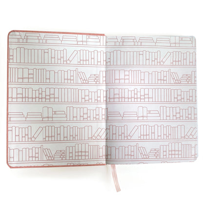 Well Read Reading Journal in Pink
