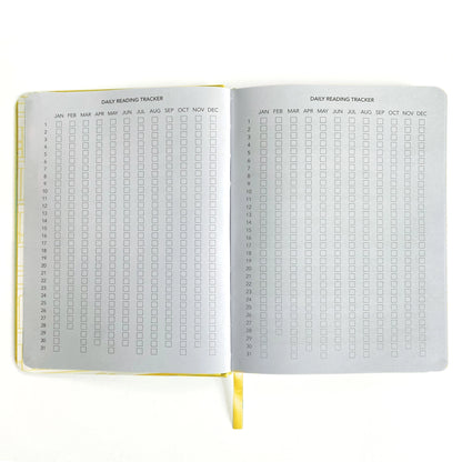 Well Read Reading Journal in Yellow