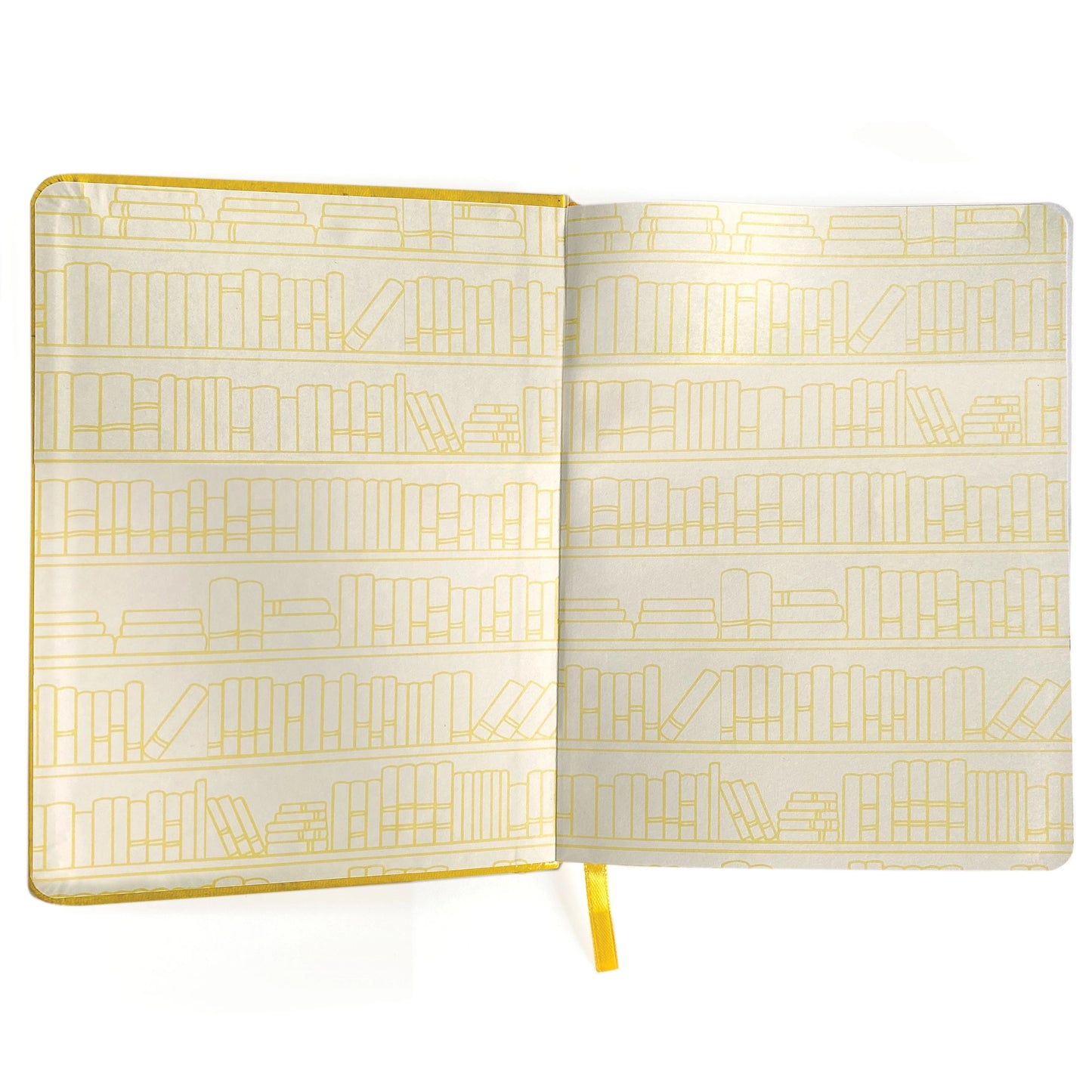 Well Read Reading Journal in Yellow
