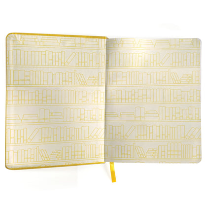 Well Read Reading Journal in Yellow
