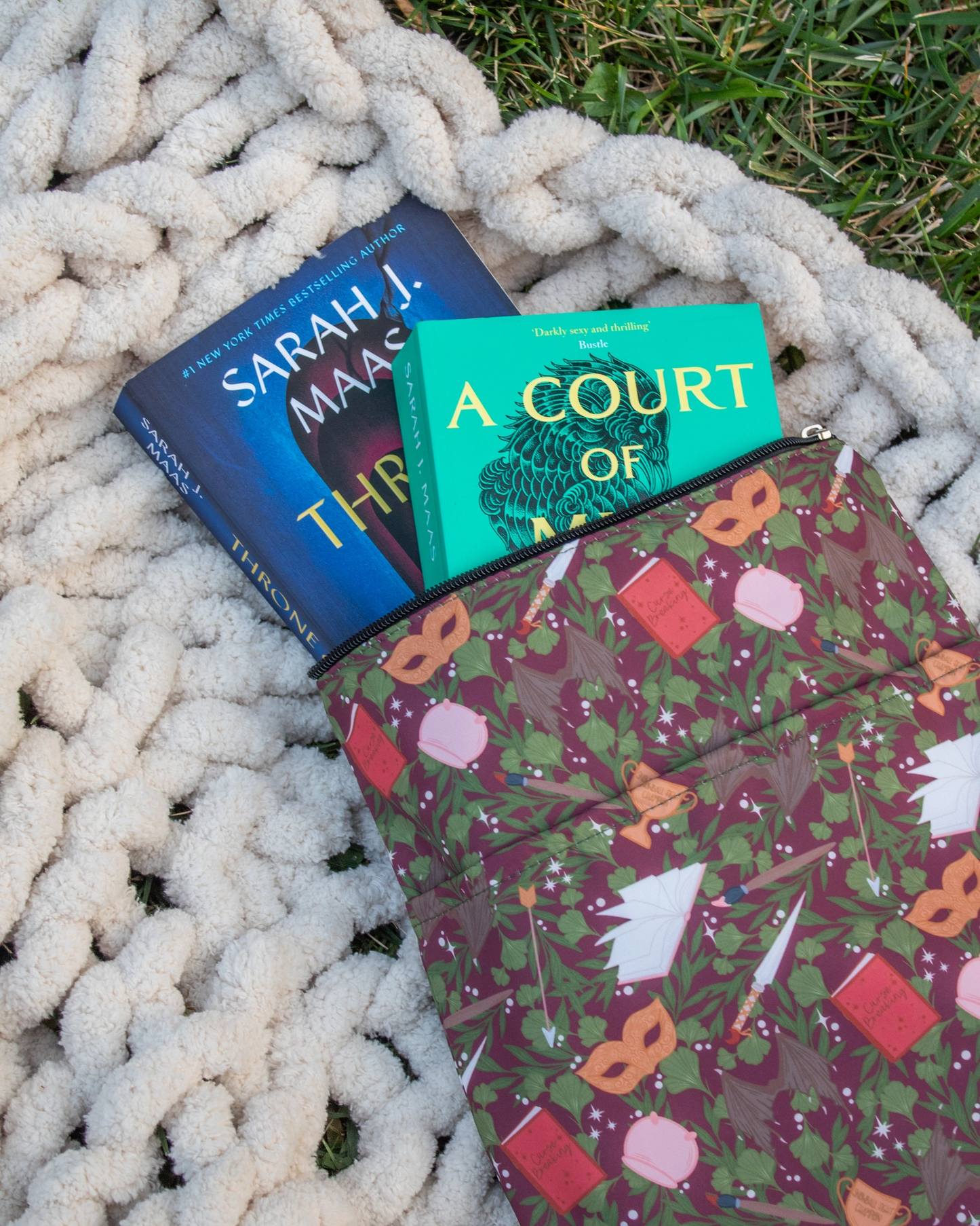 Book & Tablet Sleeve in ACOTAR