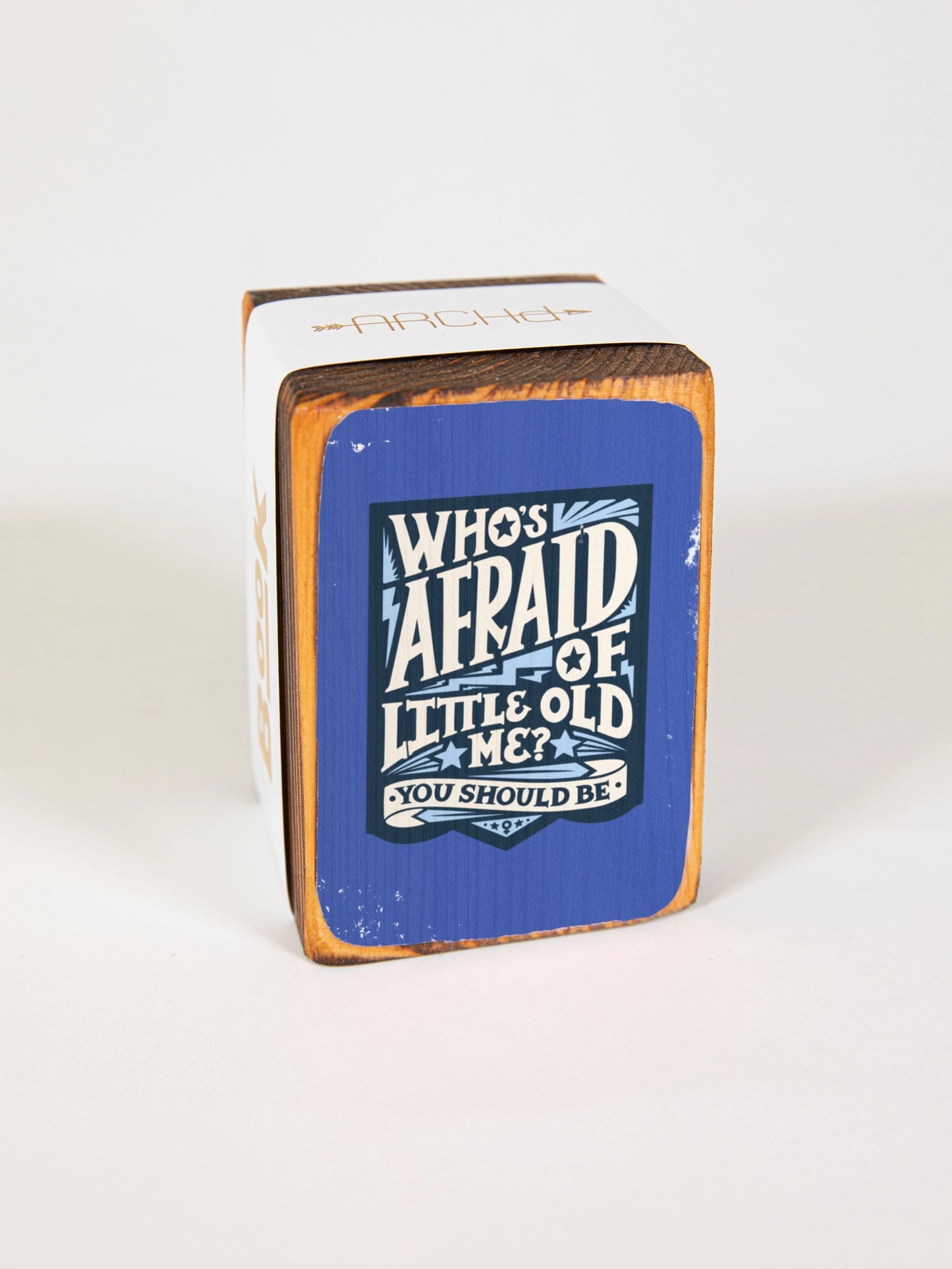 Who's Afraid of Little Old Me? Bookend